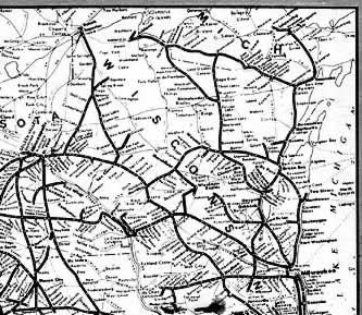 CNW System Map 1981 WI MN IA IL